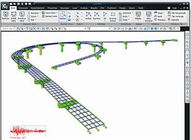 screenshot of Midas Civil